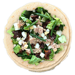 Nicoise Salad Wrap - Juju Eats
