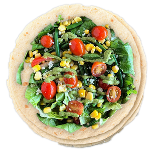 Pesto Salad Wrap - Juju Eats